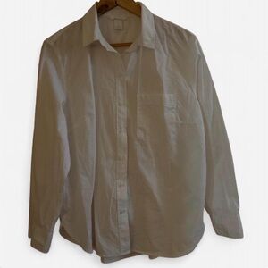 H&M White Button Down Shirt for Women